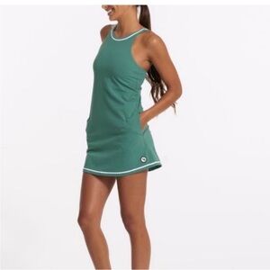 Vuori Green Volley Exercise Dress Green size Medium